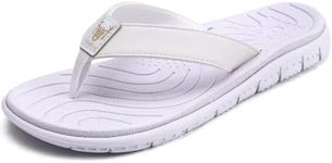 KuaiLu Women's Arch Support Flip Fl