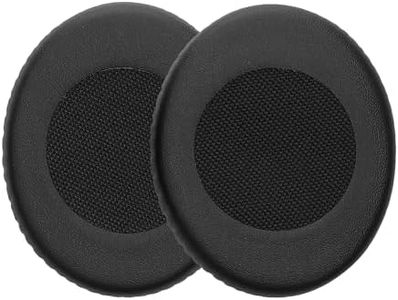 kwmobile Ear Pads Compatible with Sennheiser HD2.01 / HD2.20S / HD2.30I / HD2.30G Earpads - 2X Replacement for Headphones - Black