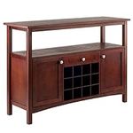 Winsome Colby Buffet Cabinet, Walnu