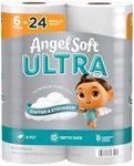 Angel Soft® Ultra Toilet Paper, 6 Mega Rolls, 2-Ply Bath Tissue