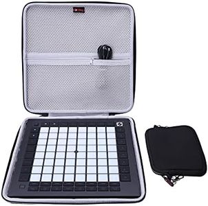 XANAD Hard Case for Novation Launchpad Pro MK3 or AKAI Professional APC Mini MK2 Controller - with Small Storage Accessories Bag