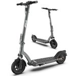 E Scooter for Adults - Electric Scooter with 500W Motor, Front Headlight, Brake Light, Up to 54km Range at 15km/h, 35km/h Top Speed, 15Ah Battery, & Tool Kit - Apollo Air by Apollo Scooters