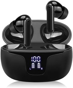 Fyzuf Translation Earbuds, Language Translator Earbuds Real Time, Two Way Language Translaton in 150 Languages, HD Clear Calls, Instant Translation Device with App Fit for Travel Business Learning