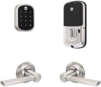Yale Assure Lock SL – Schlüsselloses Touchscreen-Schloss mit Valdosta in satiniertem Nickel
