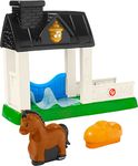 Fisher-Price Little People Stable, Horse Figure and playset with Light and Sounds for Toddlers and Preschool Kids Ages 1 to 5 Years