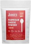 Judee’s Parmesan Cheese Powder 11.25oz - 100% Non-GMO, Keto-Friendly, rBST Hormone-Free, Gluten-Free & Nut-Free - Made from Real Parmesan Cheese - Made in USA - Use in Dips, Soups, and Seasonings