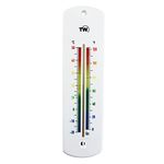 Large 240mm Outdoor Thermometer for Garden - Can be used as a Greenhouse Thermometer or Home Office Room Indoor Wall Outside (Sunburst)