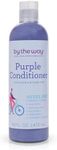 Purple Conditioner by The BTW Co. for Silver, Gray & Blonde Hair: Brighten and Remove Yellow or Brassy Tones with No Sulfates, No Parabens – Cruelty-Free for Color-Treated and Natural Hair