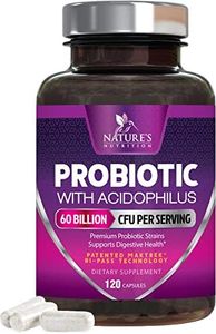 Probiotic 40 Billion CFU. Guaranteed Potency Until Expiration - 15x More Effective, Delay Release, Lactobacillus Acidophilus, Made in USA, Non-GMO, for Women & Men - 120 Capsules