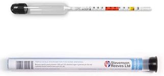 Stevenson Reeves Triple Scale Hydrometer (S1017) - for Home Brewing