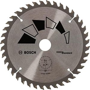 Bosch Accessories 1x Circular Saw Blade Standard for Wood (Ø 150 x 20/16 mm, 40 Teeth, Accessory Circular Saw)