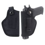 Tactical Belt Holster Pistol Bags Waistband - IWB/OWB Concealed Carry Pistol Holsters with Mag Pouch for Men/Women for Right&Left Hand Draw (Full Size Pistols)