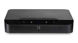 Bluesound Powernode Edge Compact Wireless Multi-Room High Resolution Music Streaming Amplifier - Black - Compatible with Alexa and Siri