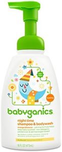 Babyganics Baby Shampoo Plus Body Wash, Orange Blossom, 16 Ounce