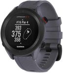 Garmin [Renewed] Approach S12 GPS 44mm Golf watch, essential on course features, pre loaded with 43,000 courses, up to 30 hours in GPS mode, Granite Blue (Renewed)