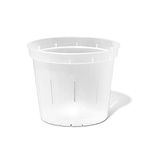 6" Slotted Clear Orchid Pots - 3 Pack (Crystal Clear)