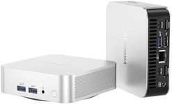 GEEKOM A8 AI Mini PC, AMD Ryzen 9 8945HS Mini Computers (up to 5.2GHz), 32GB DDR5 5600MHz RAM&2TB PCIe 4.0 SSD, Windows 11 Pro Mini Desktop, AMD Ryzen AI/Radeon 780M/WiFi 6E/BT5.2/USB4/8K/Quad Display