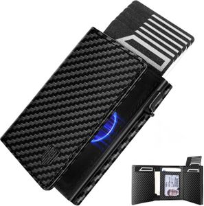 DODENSHA MagSnap Wallet for Men I Slim Ridge Wallet with Coin Pocket I Card Holder Magnetic Closure I RFID Protection