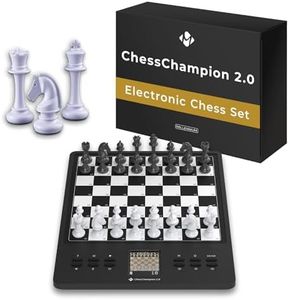 Millennium M808 ChessChampion 2.0- Your smart Chess Trainer with Tips, Move suggestions & mini-Games - Perfect for Beginners & Children