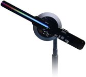 Missyou 3D Hologram Fan,16CM WiFi Bluetooth Hologram Fan Projection 3D Video Upgrade Advertising Display Fan 6.3″, Hi-Resolution and HD LED Holographic Christmas Tree 3D Holographic Projector