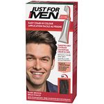 Just For Men Easy Comb-In Color, Grey Hair Coloring for Men with Comb Applicator - Dark Brown, A-45 (1 Count)