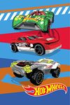 Hot Wheels Fleece Blanket - Epic Race Car Design - Bed Throw Super Soft Blanket - 100% Polyester - 100 x 150cm, Twin