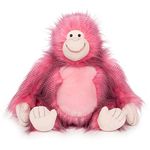 GUND Fab Pals Collection, Ramona Gorilla, Plush Monkey Stuffed Animal for Ages 1 and Up, Pink, 11.5”