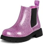 K KomForme Girls Glitter Ankle Boot