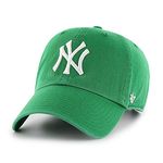 47 MLB Womens Women's Brand Clean Up Cap, Kelly, One Size