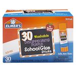 Elmer's Disappearing Purple School Glue Sticks, 0.24 oz Each, 30-Count Class Pack (E555)
