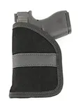 ComfortTac Ultimate Pocket Holster - Ultra Thin for Comfortable Concealed Carry - Compatible with Most Pistols and Revolvers from Glock Ruger Taurus Smith and Wesson Kimber Beretta and More (Compact)
