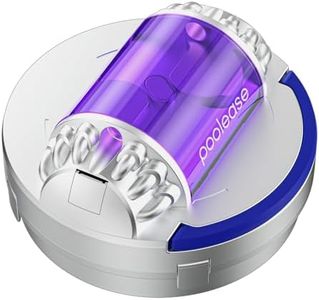 Cordless Robotic Pool Vacuum, 45W Dual‑Motor Automatic Pool Cleaner, 2L Large Debris Capacity, Auto Self‑Parking, 9‑Safety Protection, Ideal for Flat Bottom Inground & Above‑Ground Pools