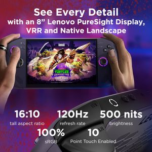 Lenovo Legion Go S 1TB Gaming Console – Portable Handheld Device