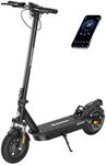 ECOROAD EC10 Electric Scooter for Adults, 50KM Range, 40KM/H & 750W Peak Motor, Foldable Commuter E Scooter with Dual Suspension, 10" Pneumatic Tires, Smart App for Campus & Daily City Travel