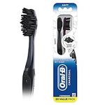 Oral-B Charcoal Toothbrushes, Soft,