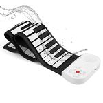 Hami Roll Up Piano Portable Electronic Piano for Beginners,49 Keys Flexible Foldable Roll Up Educational Electronic Digital Music Piano Keyboard with Recording