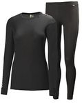 Helly Hansen Women's HH Comfort Dry 2 Pack-Black, Medium