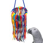 Bonka Bird Toys 51213 Large Aglet Heaven 14" by 4", Parrot Preening Cage Toy, Quaker, Eclectus, African Grey, and Similar