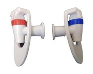 PBROS 2 Pieces Female thread Blue and Red color water dispenser Tap-Pack of 2