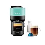 Nespresso Vertuo Pop Automatic Pod Coffee Machine for Americano, Decaf, Espresso by Krups in Aqua Mint