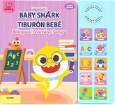 Pinkfong Baby Shark English Spanish Bilingual Learning Songs Sound Book l Bilingual Children's Sound Books l Interactive Learning Books for Toddlers, Infant l Learning & Education Toys 18 Months