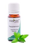 Meraki Essentials 100% Pure &|Natural|Peppermint Essential Oil 10 ml Each|For Healthy Hair|Skin| - Pack of 4