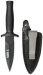 Rothco Raider II Boot Knife, Black Matte,stainless steel