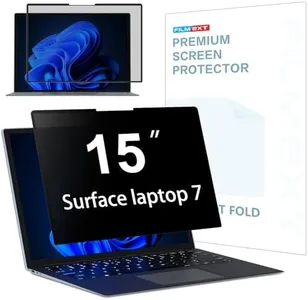 FILMEXT Privacy Screen for Microsoft Surface Laptop 15 inch 7th, Removable Anti-Spy Filter Anti-Glare (for Surface Laptop 7th 15" Privacy Screen Protector 2024)