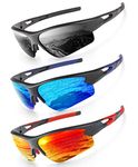 ANYLUV Polarized Sunglasses Men Sports Mens Sunglasses for Men Women UV Protection for Baseball Running Cycling