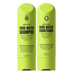 Detoxie Hard Water Repair Combo | Shampoo (200ml) + Conditioner (200ml) | Cleanses Mineral & Metal Build-Up, Reduces Hairfall, Softens & Repairs Damage | Safe for Adults & Children | All Hair Types