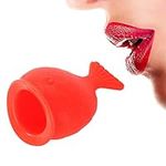 Lip Plumper, Lip Plumper Tool Lips Enhancer Hand Size Silicone Women Portable Fish shaped Lip Plumper Enhancer Fish shaped Lip Pump Tool Pout Lips Enhancer Plumper Tool for Lip Plumping