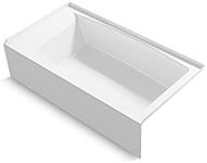 Kohler 26108-RA-0 K-26108-RA-0 Entity 60" x 32" Alcove Bath, Right Drain, White