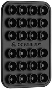 OCTOBUDDY Classic - Silicone Suction Phone Case Adhesive Mount - Hands-Free, Strong Grip Holder for Selfies & Videos - iPhone & Android Compatible - 2.25″ x 3.25″, Darth Vader