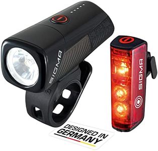 SIGMA Luci Bicicletta LED BUSTER 400 / BLAZE FLASH - USB Ricaricabile Luci Bici con Cinque Modalità Di Illuminazione & Funzione Di Memoria | Montaggio Senza Attrezzi Del Accessori Bici